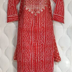 Women’s/Girl’s Rayon three piece Kurti Set